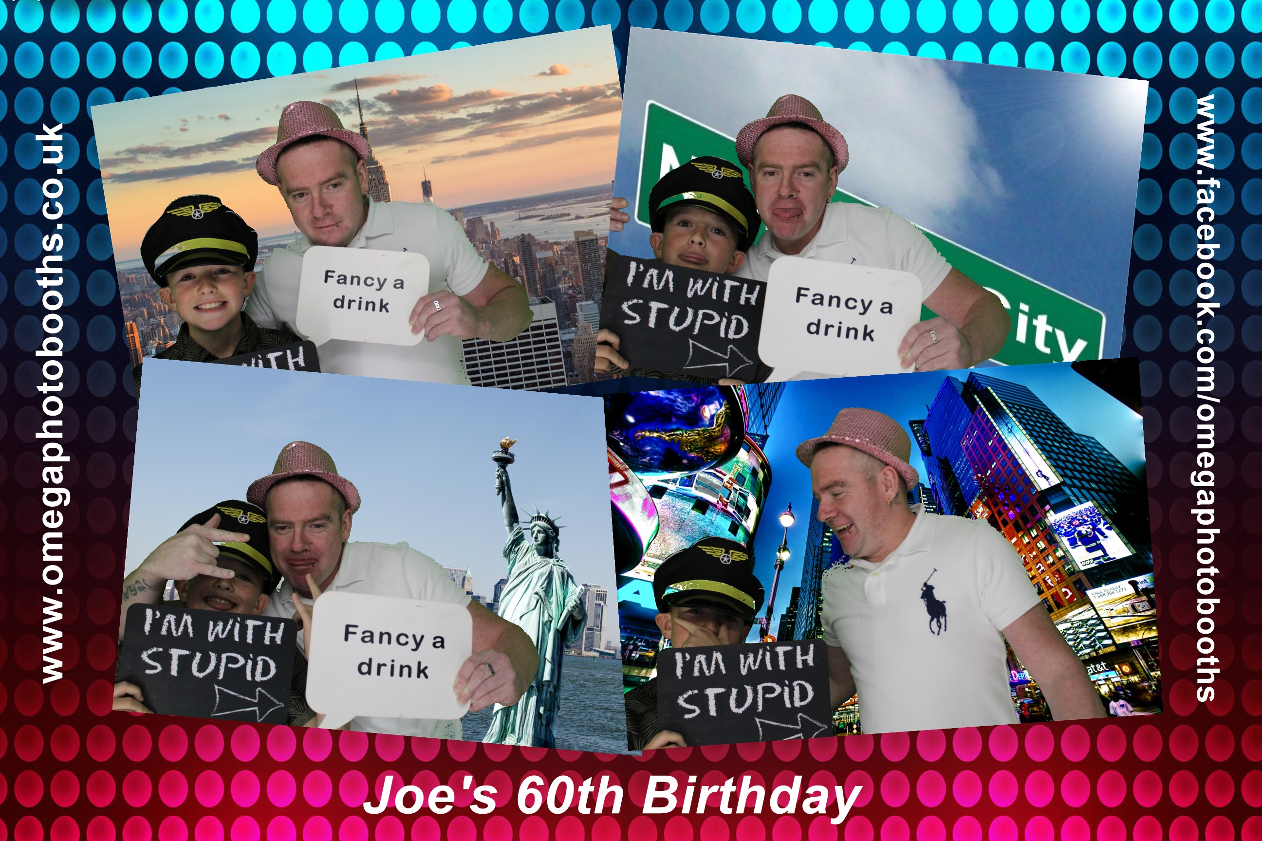 Joe's 60th | View more photos from the event at gallery.omegaphotobooths.co.uk/u/Omega-Photobooths/Joes-60th